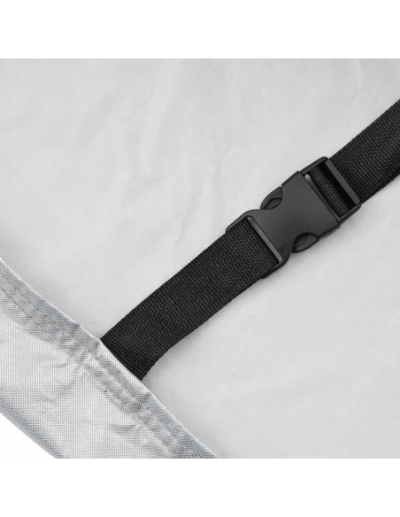 Copriauto per Berlina Cinghie con Fibbia Argento Pieno XXL PEVA