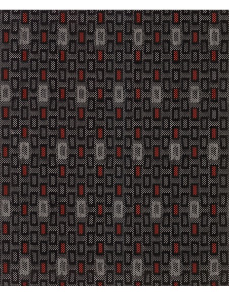 Square, set fodere coordinate in jacquard - Rosso