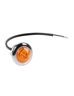 Luce ingombro - 1 Led - 12/24V - Arancio