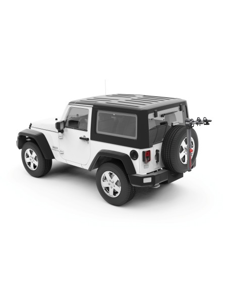 Spareride, portabici posteriore (2x), fissaggio alla ruota di scorta