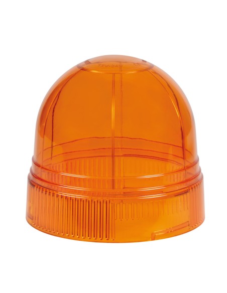 Calotta ricambio per luce di segnalazione art. 72997 / 72998 / 73007 - Ø 127 mm - Arancio