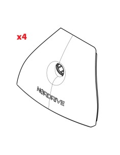 Set 4 cover piedi Evos