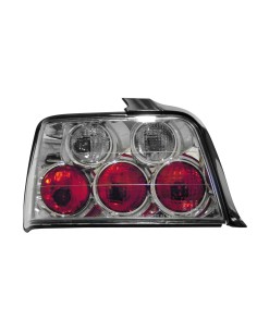 Coppia fanali posteriori - compatibile per  Bmw E36 (9/90-3/98) - Cromo