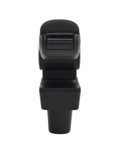 Bracciolo per Auto Nero 12x36x(33,5-48) cm in ABS 2