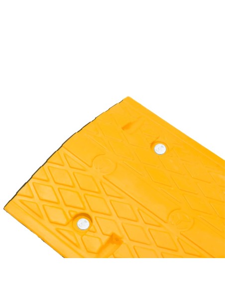 Dosso Giallo e Nero 97x32,5x4 cm in Gomma