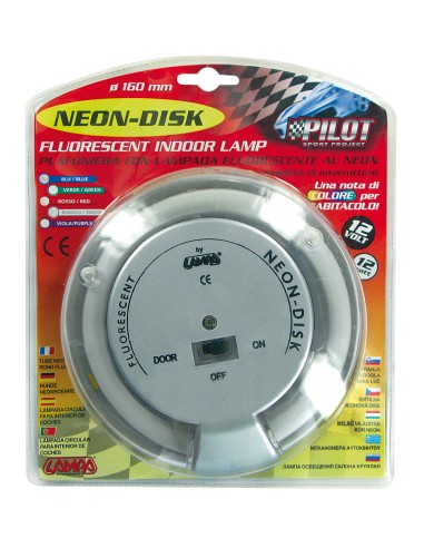 Neon-Disk 12V - Blu