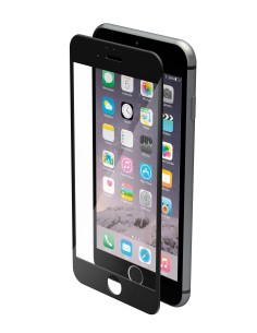 Phantom, vetro temperato protettivo da bordo a bordo - Apple iPhone 6 / 6s - Glossy Black 2