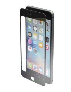 Phantom, vetro temperato protettivo da bordo a bordo - Apple iPhone 6 Plus / 6s Plus - Glossy Black