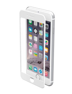 Phantom, vetro temperato protettivo da bordo a bordo - Apple iPhone 7 / 8 - Glossy White