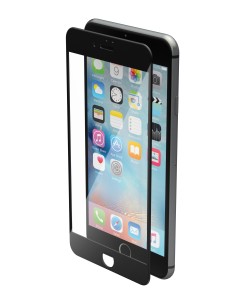 Phantom, vetro temperato protettivo da bordo a bordo - Apple iPhone 7 Plus / 8 Plus - Glossy Black
