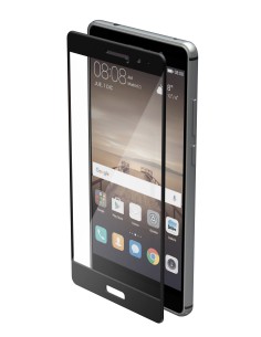 Phantom, vetro temperato protettivo da bordo a bordo - Huawei Mate 9 - Glossy Black