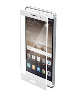 Phantom, vetro temperato protettivo da bordo a bordo - Huawei Mate 9 - Glossy White