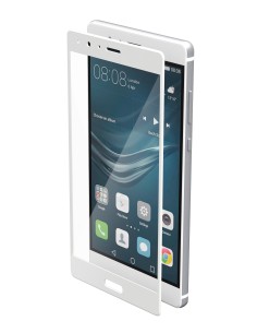 Phantom, vetro temperato protettivo da bordo a bordo - Huawei P9 Plus - Glossy White