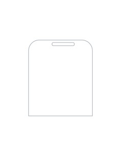 Ultra Glass, vetro temperato ultra sottile - BlackBerry Classic 2