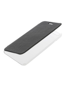 Clear Back, cover trasparente con sportello protettivo - Apple iPhone 6 Plus / 6s Plus - Nero