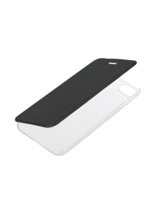 Clear Back, cover trasparente con sportello protettivo - Apple iPhone 7 / 8 - Nero