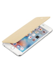Clear Back, cover trasparente con sportello protettivo - Apple iPhone 6 Plus / 6s Plus - Oro 2