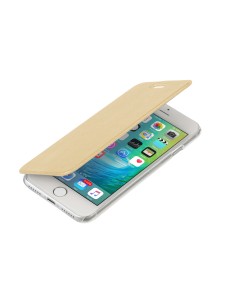 Clear Back, cover trasparente con sportello protettivo - Apple iPhone 7 / 8 - Oro 2