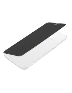 Clear Back, cover trasparente con sportello protettivo - Samsung Galaxy S8+ - Nero