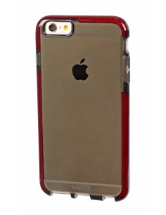 Alpha Guard, cover ultra protettiva anti-shock flessibile - Apple iPhone 6 Plus / 6s Plus - Fumè/Rosso 2