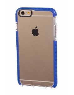 Alpha Guard, cover ultra protettiva anti-shock flessibile - Apple iPhone 6 Plus / 6s Plus - Trasparente/Blu 2