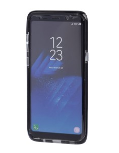 Alpha Guard, cover ultra protettiva anti-shock flessibile - Samsung Galaxy S8+ - Fumè/Nero