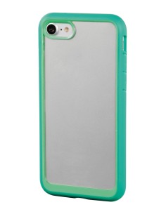 Prime, cover protettiva con cornice colorata - Apple iPhone 7 / 8 - Trasparente/Verde 2