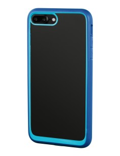 Prime, cover protettiva con cornice colorata - Apple iPhone 7 Plus / 8 Plus - Trasparente/Blu 2