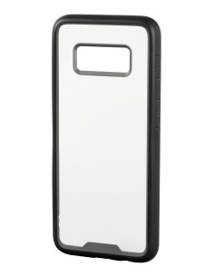 Prime, cover protettiva con cornice colorata - Samsung Galaxy S8 - Trasparente/Nero