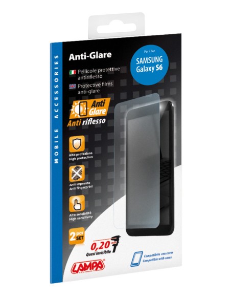 Anti Glare, pellicola protettiva antiriflesso - Samsung Galaxy S6