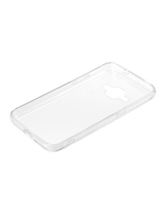 Clear Cover, cover trasparente rigida con cornice in gomma - Samsung Galaxy J1 2016