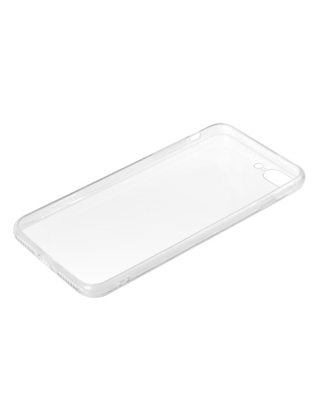 Clear Cover, cover trasparente rigida con cornice in gomma - Apple iPhone 7 Plus / 8 Plus