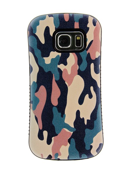 Impact armour cover massima protezione - Samsung Galaxy S6 Edge - Wood Camo