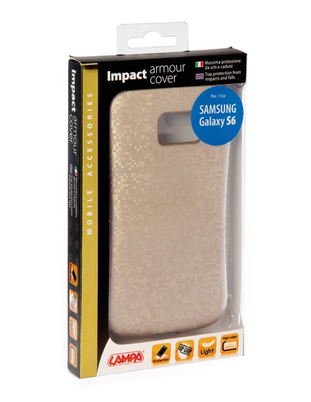 Impact armour cover massima protezione - Samsung Galaxy S6 - Oro
