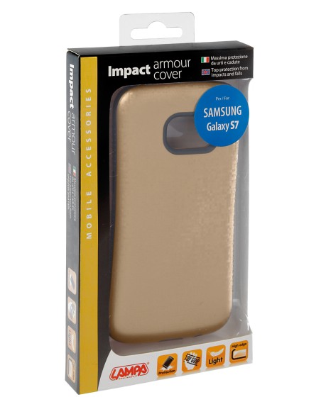Impact armour cover massima protezione - Samsung Galaxy S7 - Oro