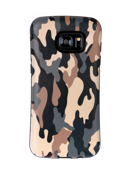 Impact armour cover massima protezione - Samsung Galaxy S7 Edge - Wood Camo