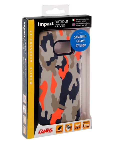 Impact armour cover massima protezione - Samsung Galaxy S7 Edge - Modern Camo