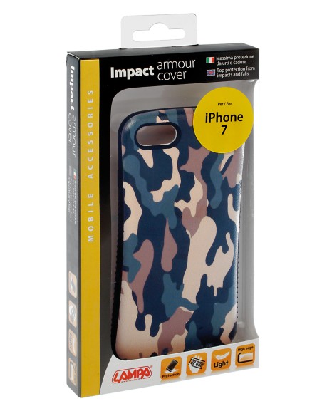Impact armour cover massima protezione - Apple iPhone 7 / 8 - Wood Camo