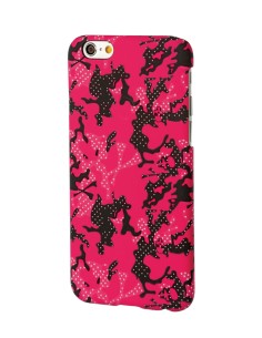 Stylish, cover gommata sottile - Apple iPhone 6 / 6s - Pink Camo 2