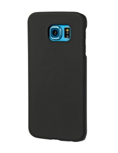 Stylish, cover gommata sottile - Samsung Galaxy S6 - Nero 2
