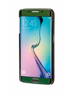 Stylish, cover gommata sottile - Samsung Galaxy S6 Edge - Nero
