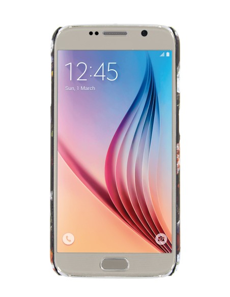 Stylish, cover gommata sottile - Samsung Galaxy S6 - Flowers