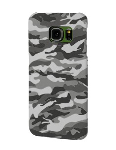 Stylish, cover gommata sottile - Samsung Galaxy S6 Edge - Grey Camo 2