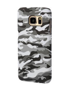 Stylish, cover gommata sottile - Samsung Galaxy S7 - Grey Camo 2
