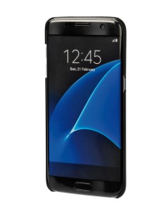 Stylish, cover gommata sottile - Samsung Galaxy S7 Edge - Nero