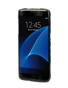 Stylish, cover gommata sottile - Samsung Galaxy S7 Edge - Grey Camo