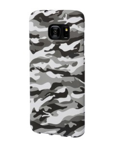 Stylish, cover gommata sottile - Samsung Galaxy S7 Edge - Grey Camo 2