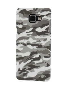 Stylish, cover gommata sottile - Samsung Galaxy A3 2016 - Grey Camo 2