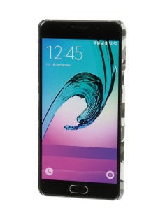 Stylish, cover gommata sottile - Samsung Galaxy A5 2016 - Grey Camo
