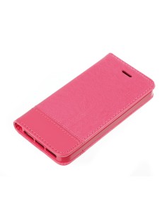 Wallet Folio Case, cover a libro - Apple iPhone 5 / 5S / SE - Cherry